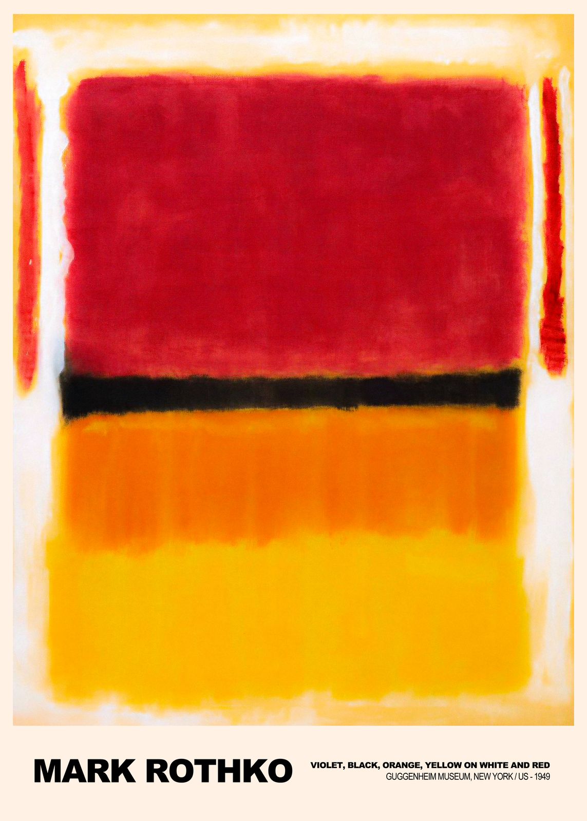 Poster - Violet Black Orange av Mark Rothko