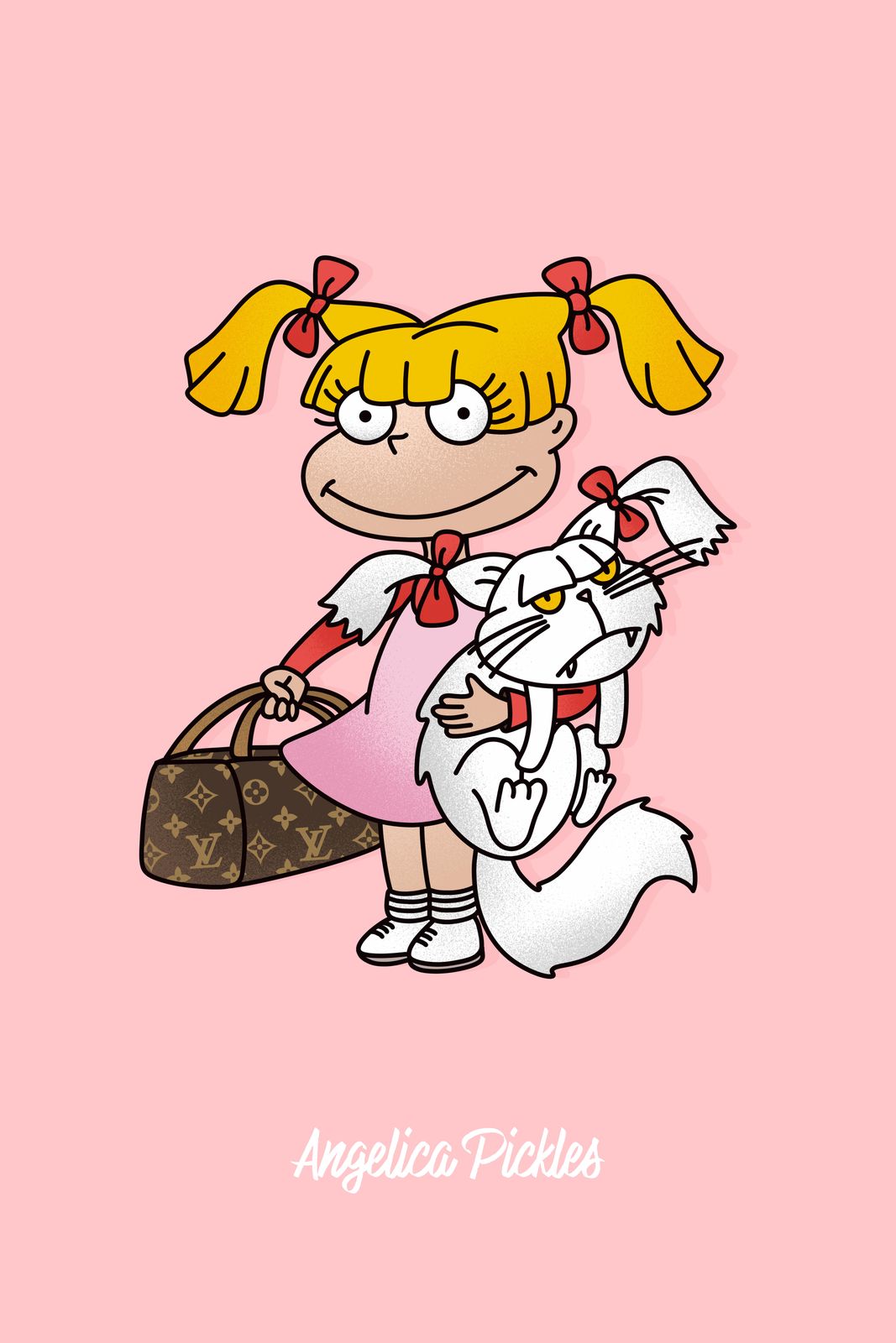 Poster - Angelica Pickles illustration