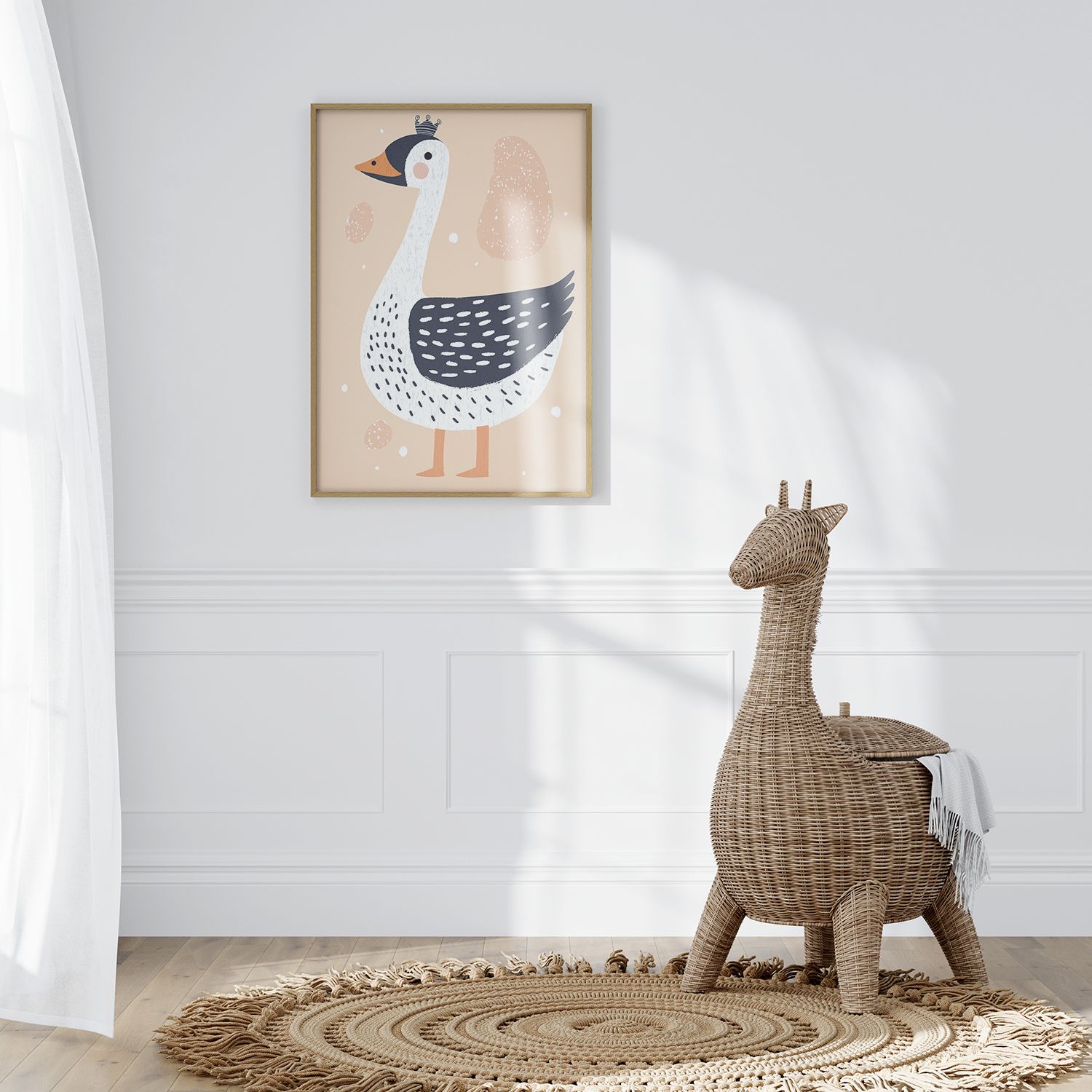 Poster - Krönt Gås