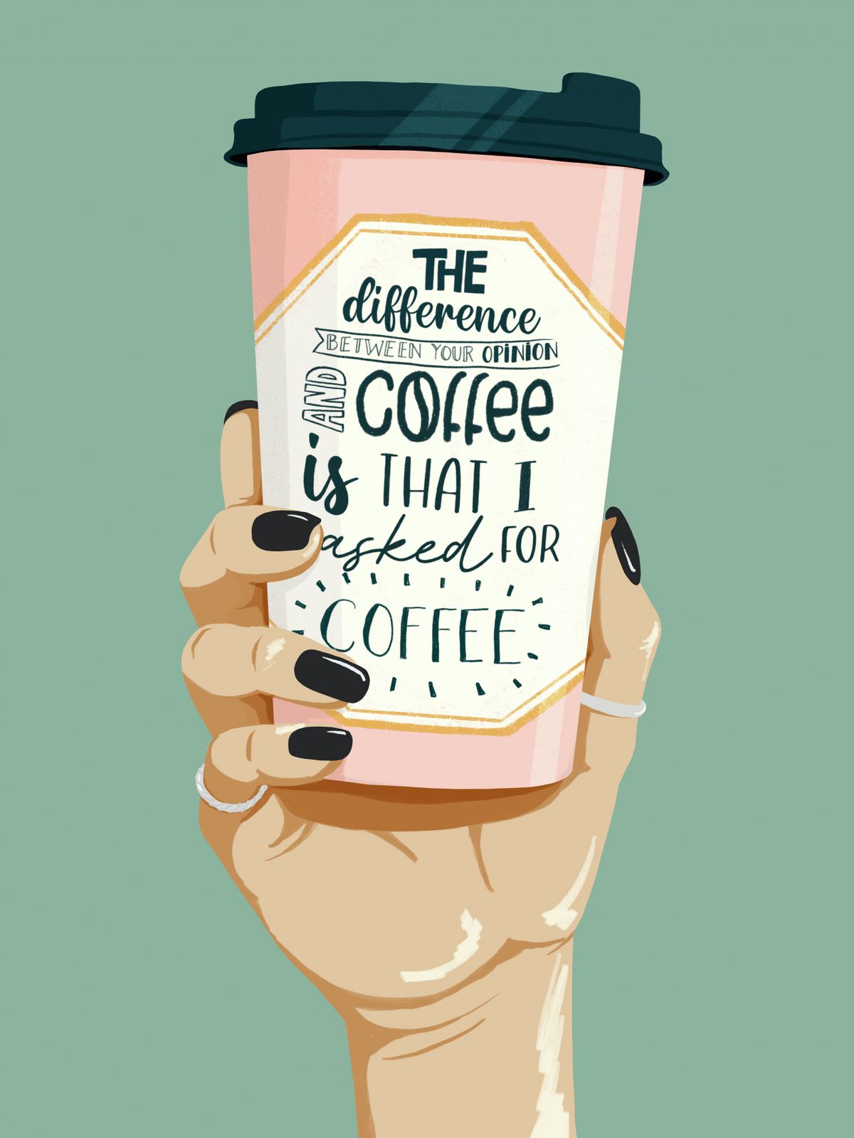 Poster - Kaffecitat