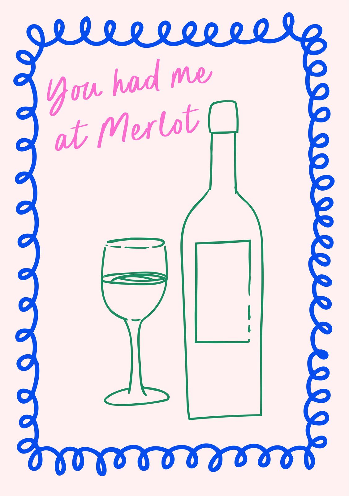 Poster - Vin Tema Konst