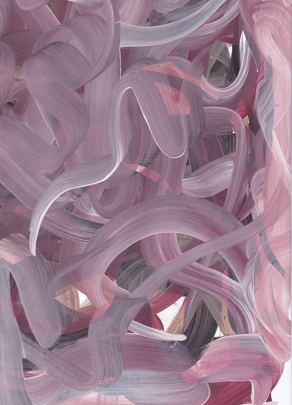 Poster - Abstrakta Penseldrag