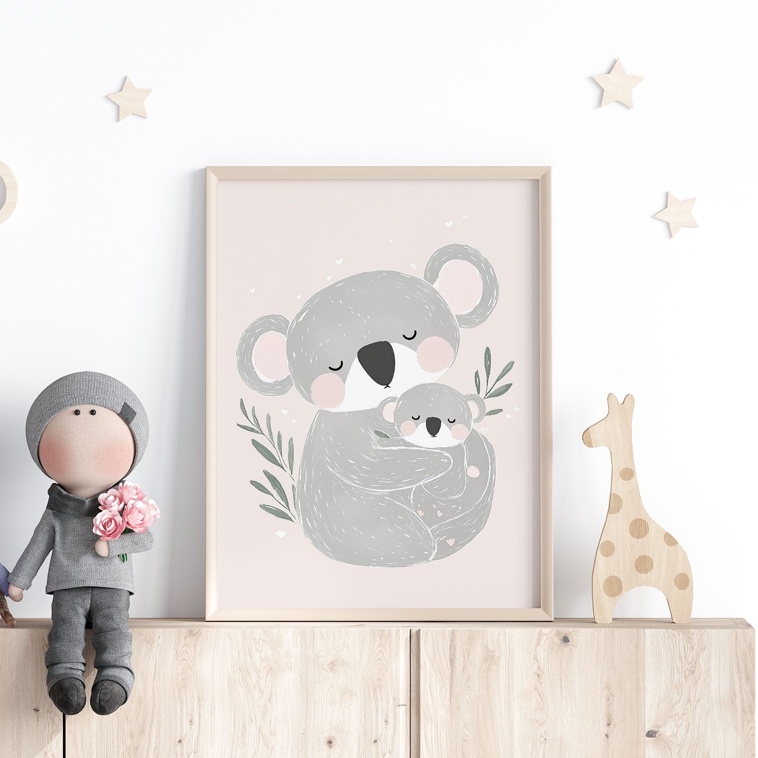Poster - Koalafamilj