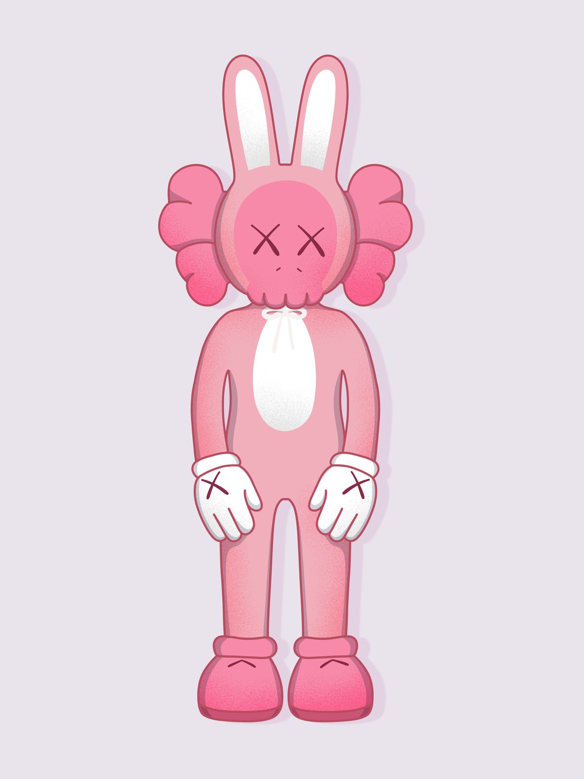 Poster - Rosa Kaninkonst