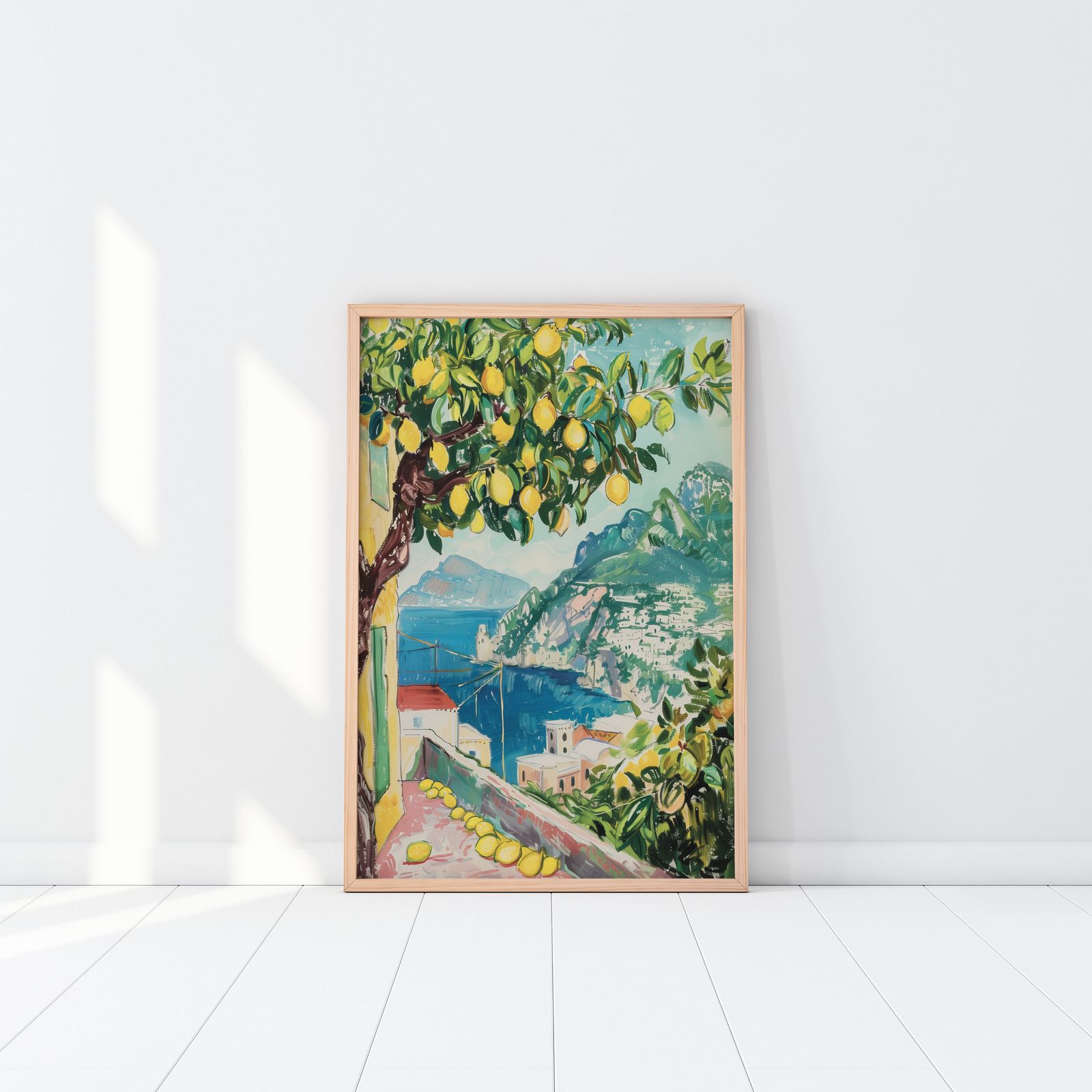 Poster - Amalfi-kusten Citronträd