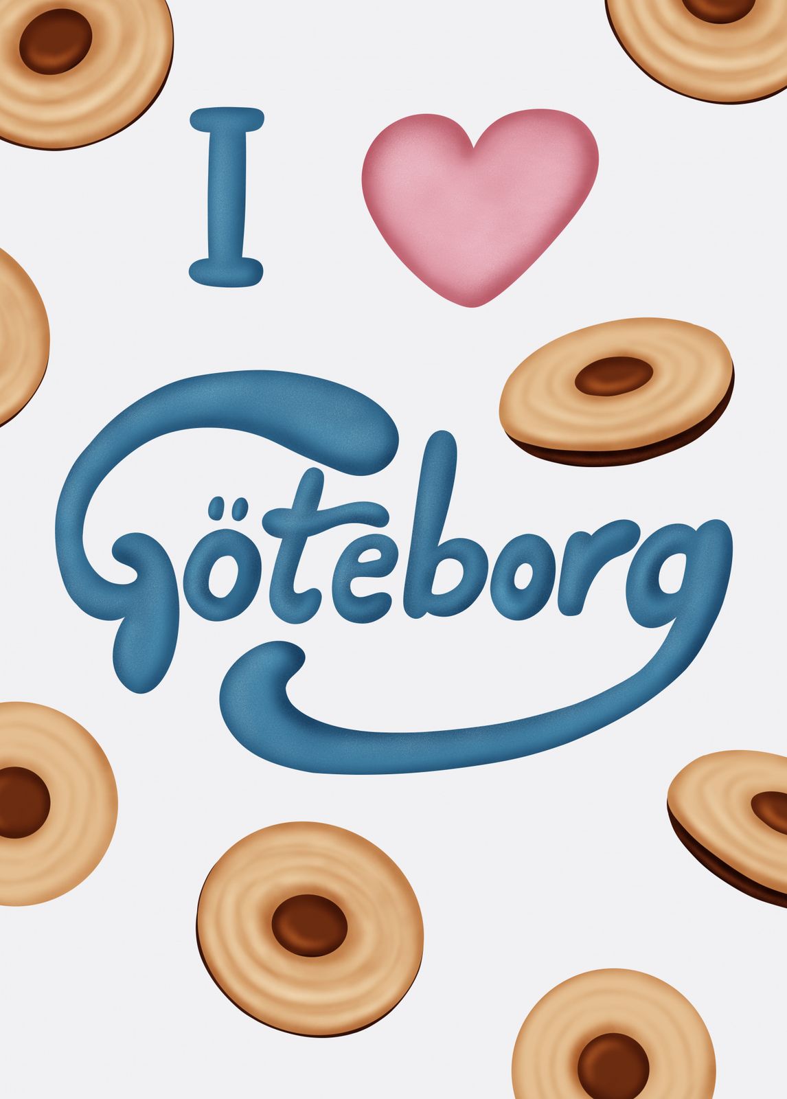 Poster - Jag Älskar Göteborg