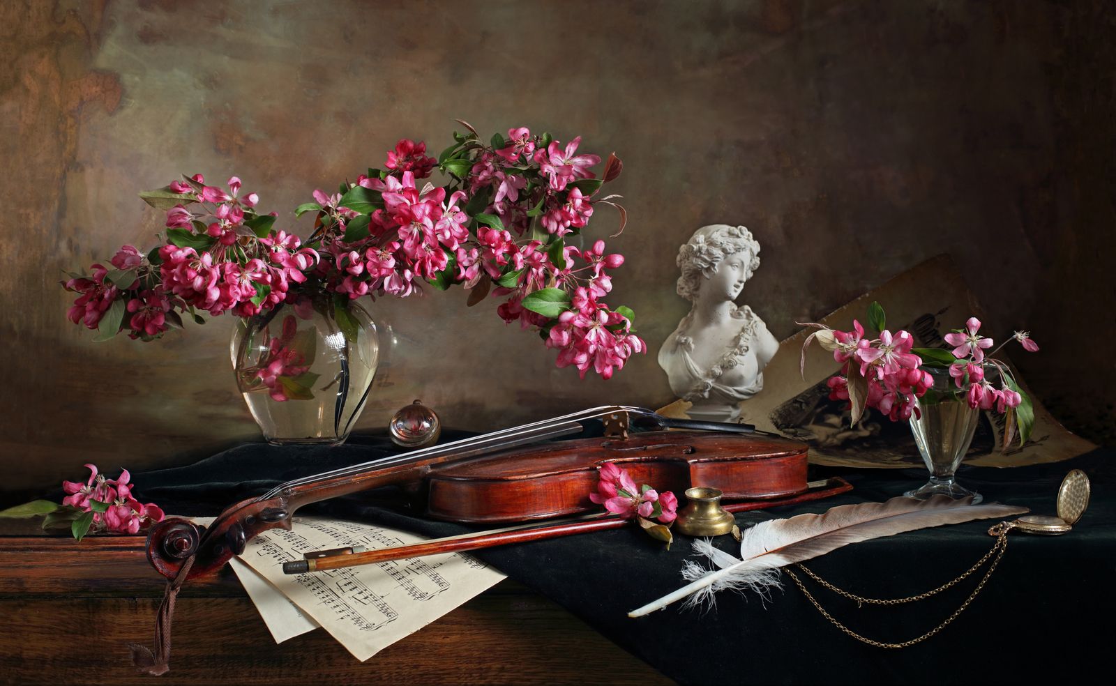 Poster - Stilleben med Violin