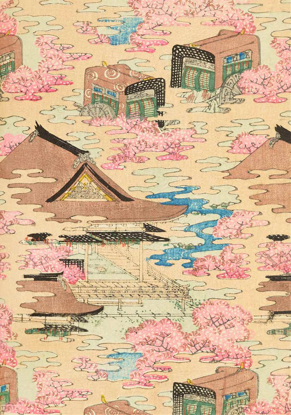 Poster - Japansk Sakura Konstverk