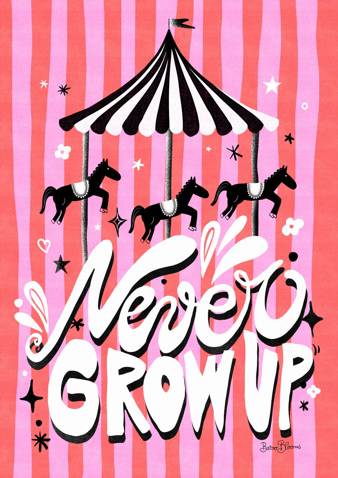 Poster - Never Grow Up