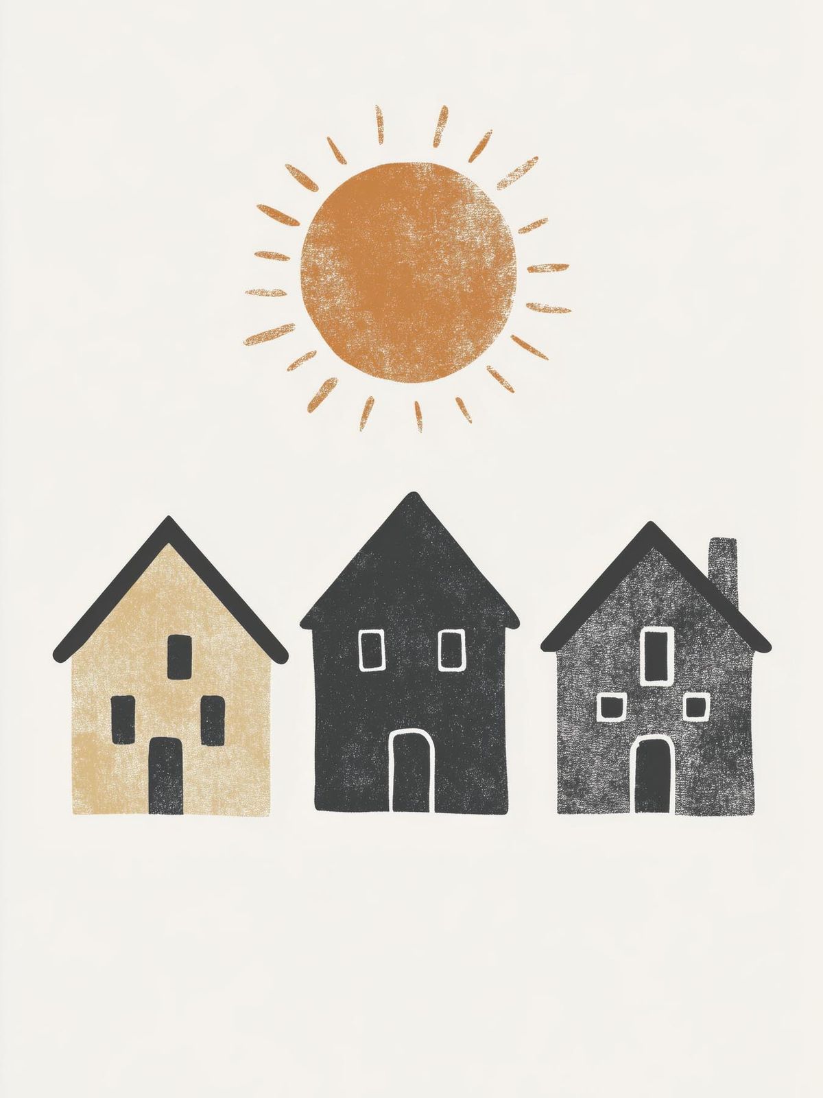 Poster - Sol och Hus