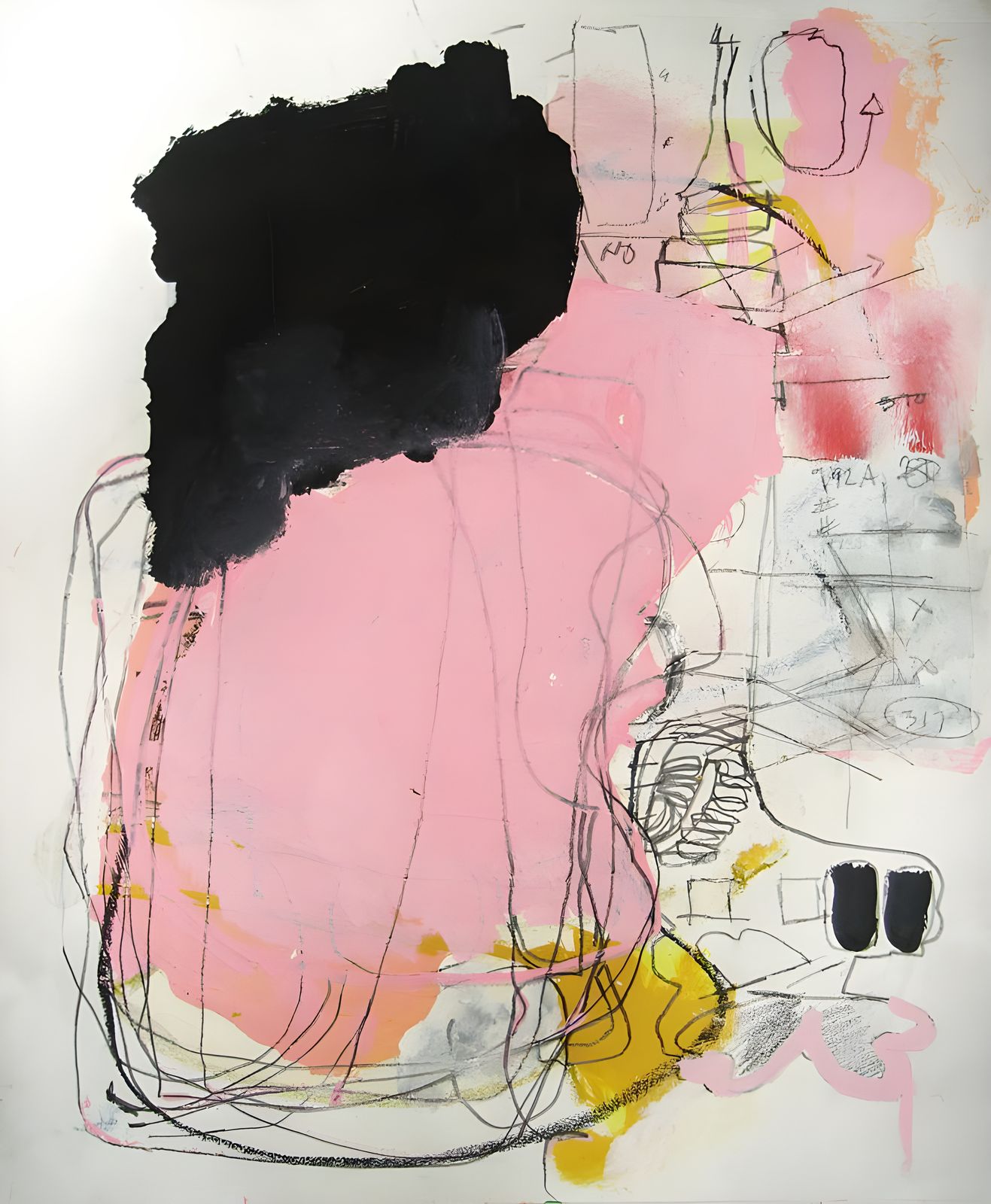 Poster - Abstrakt Expressionism Konst