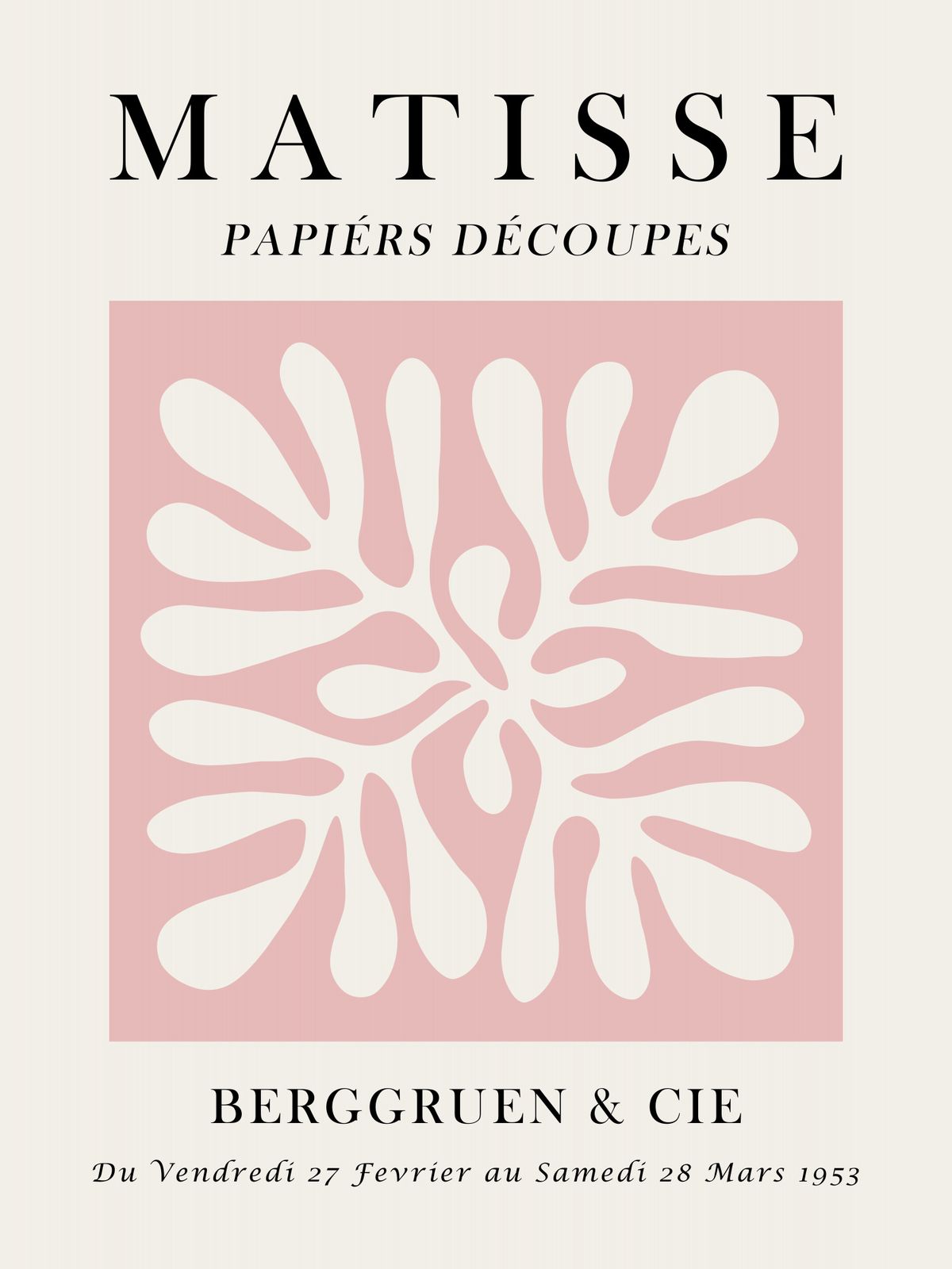 Affisch - Matisse Berggruen
