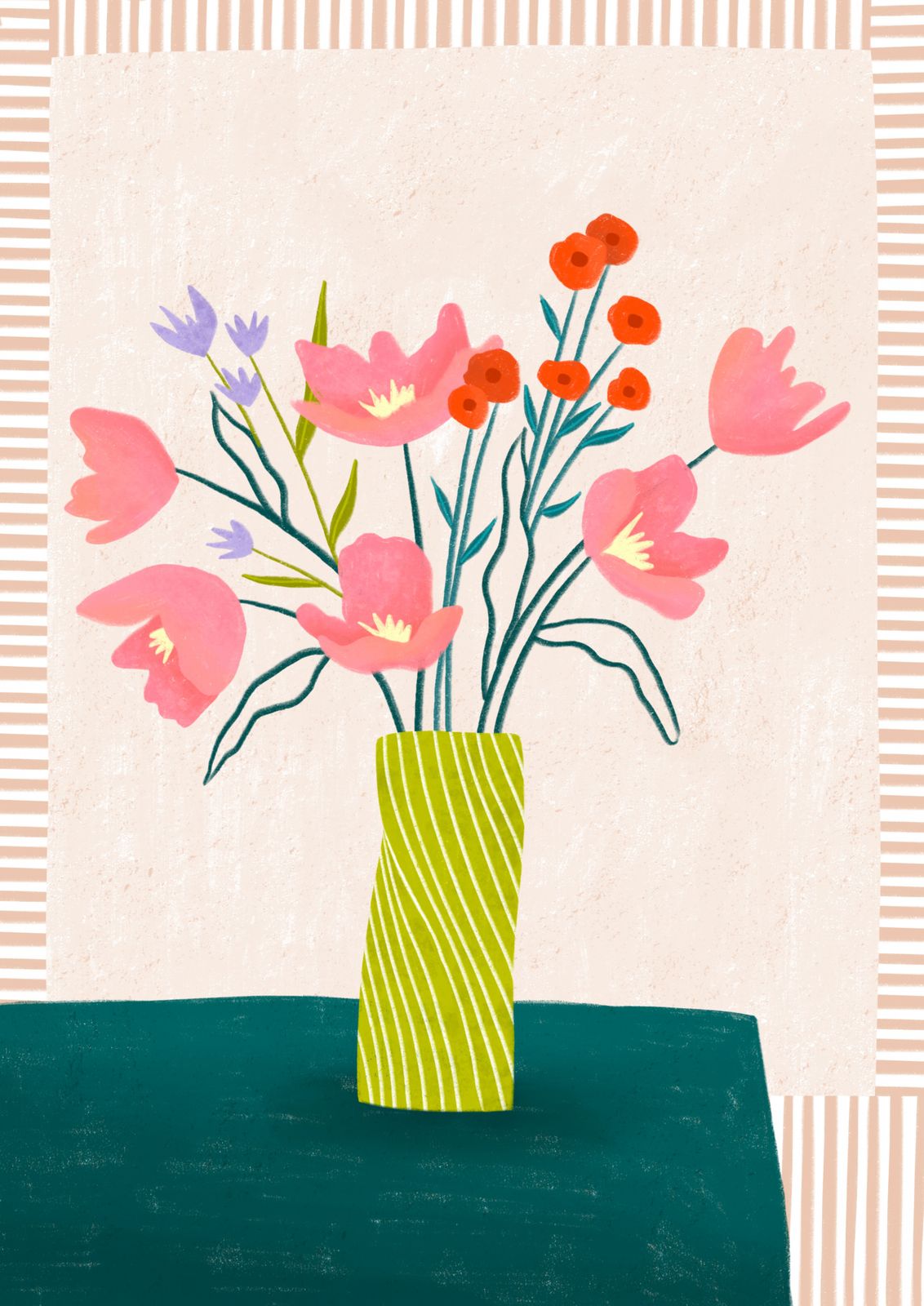 Poster - Blomvas