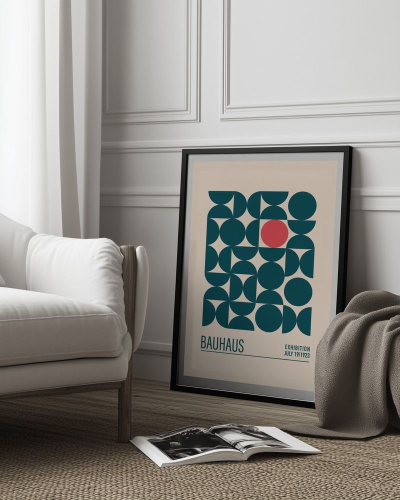 Poster - Bauhaus Utställning 1923