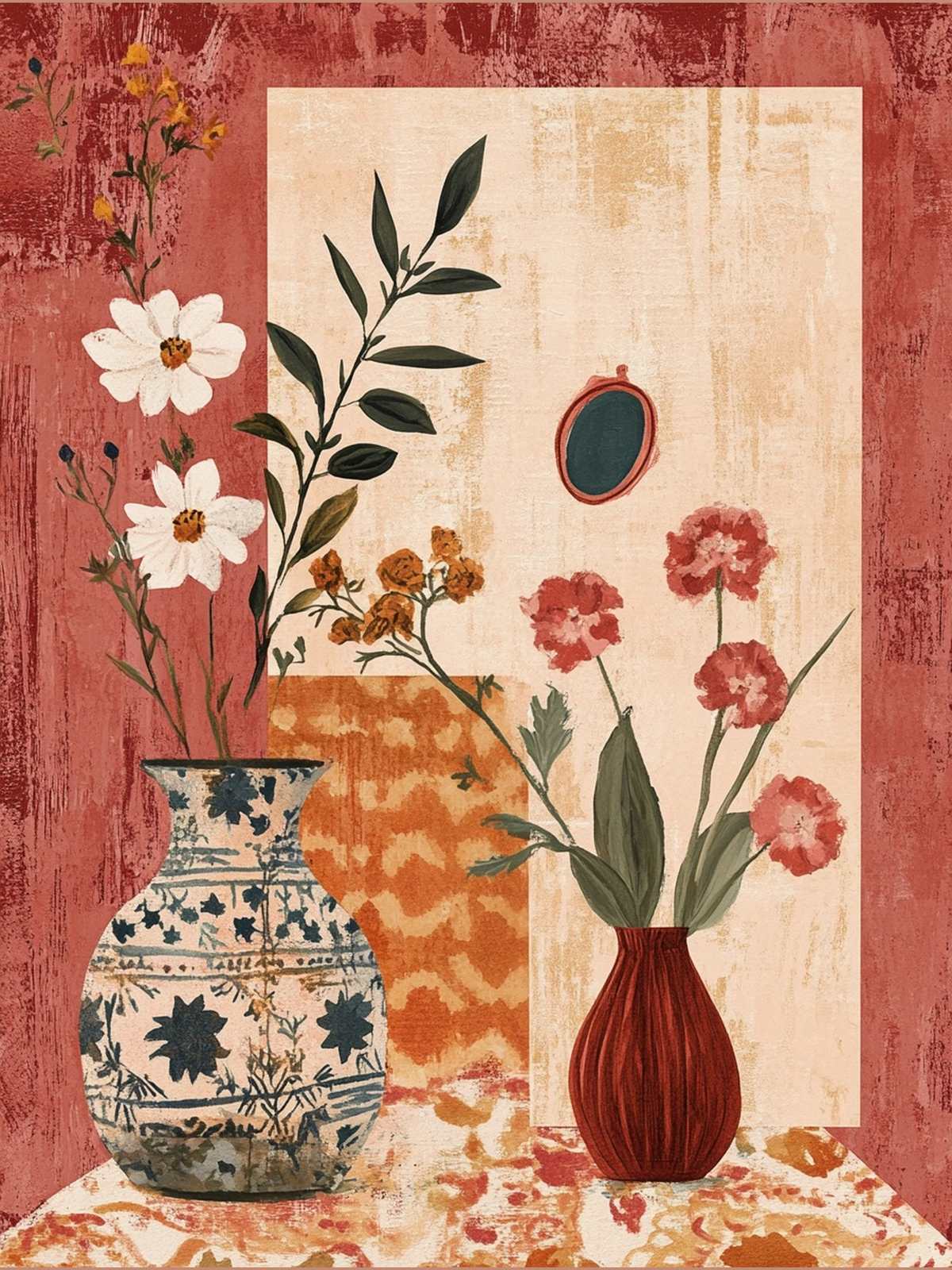 Poster - Blomvas Konstverk