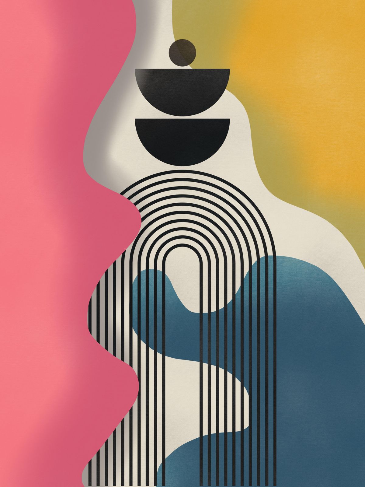 Poster - Abstrakt Modern Konst