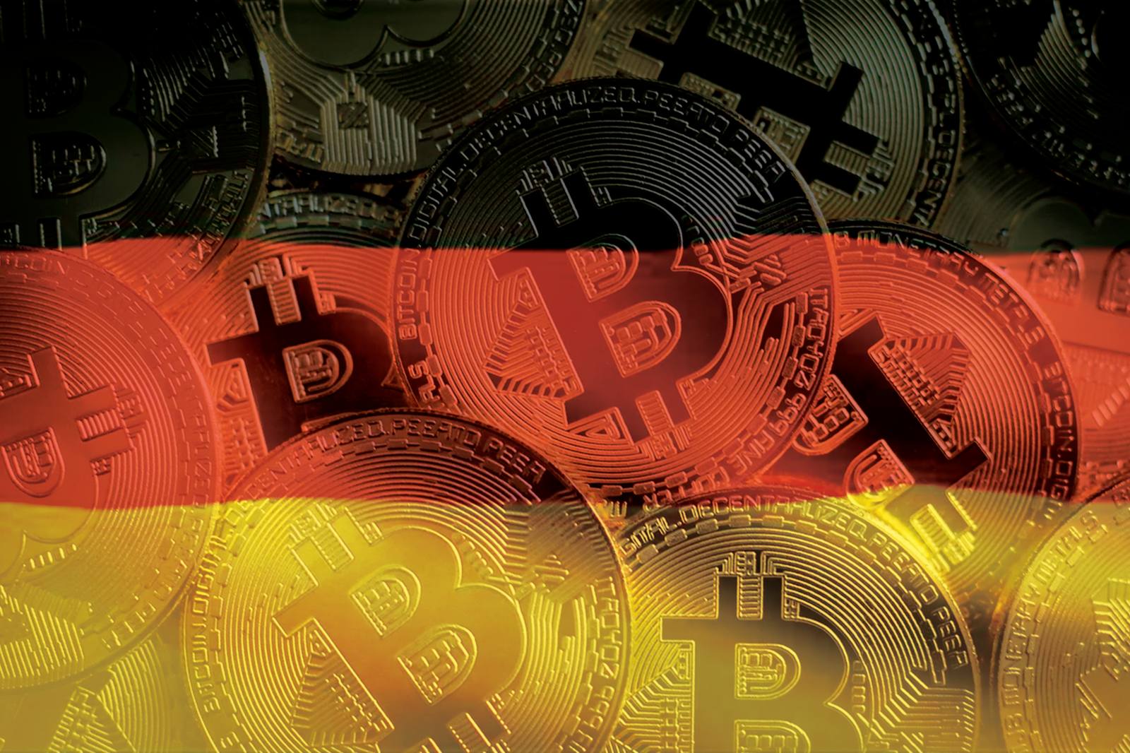 Poster - Bitcoin Tyskland