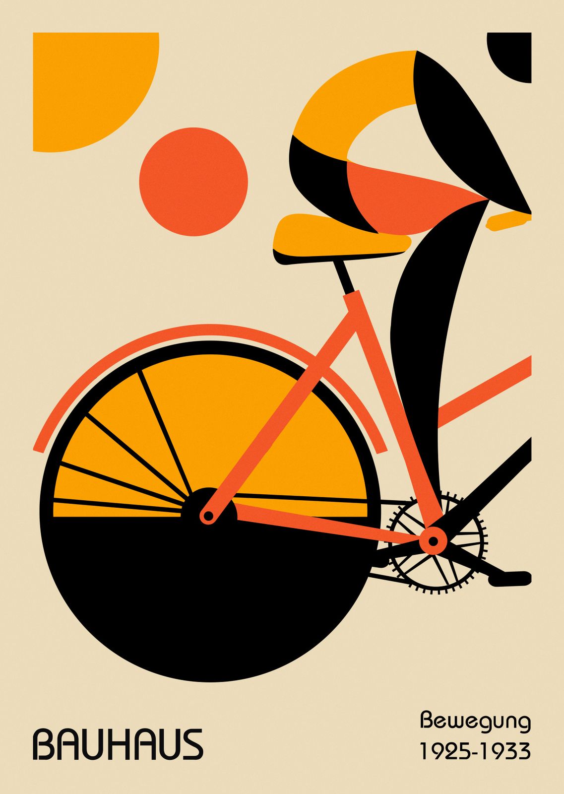 Poster - Bauhaus Cykel