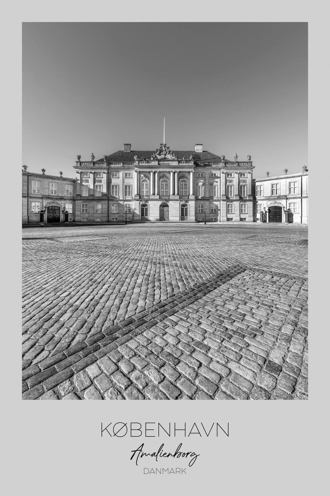 Poster - Amalienborg Palace Köpenhamn