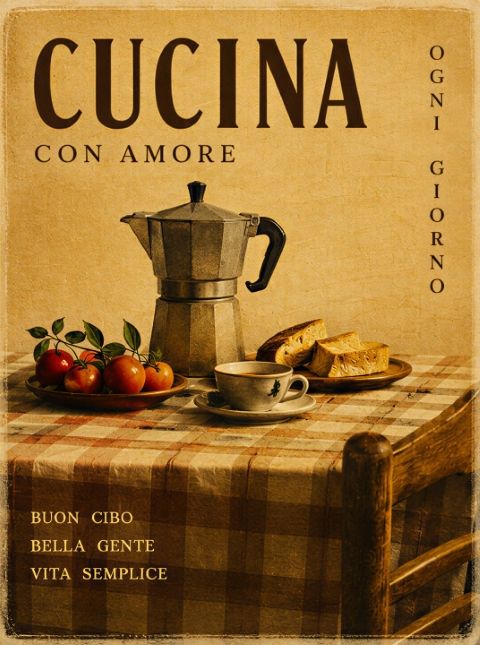 Poster - Cucina Con Amore