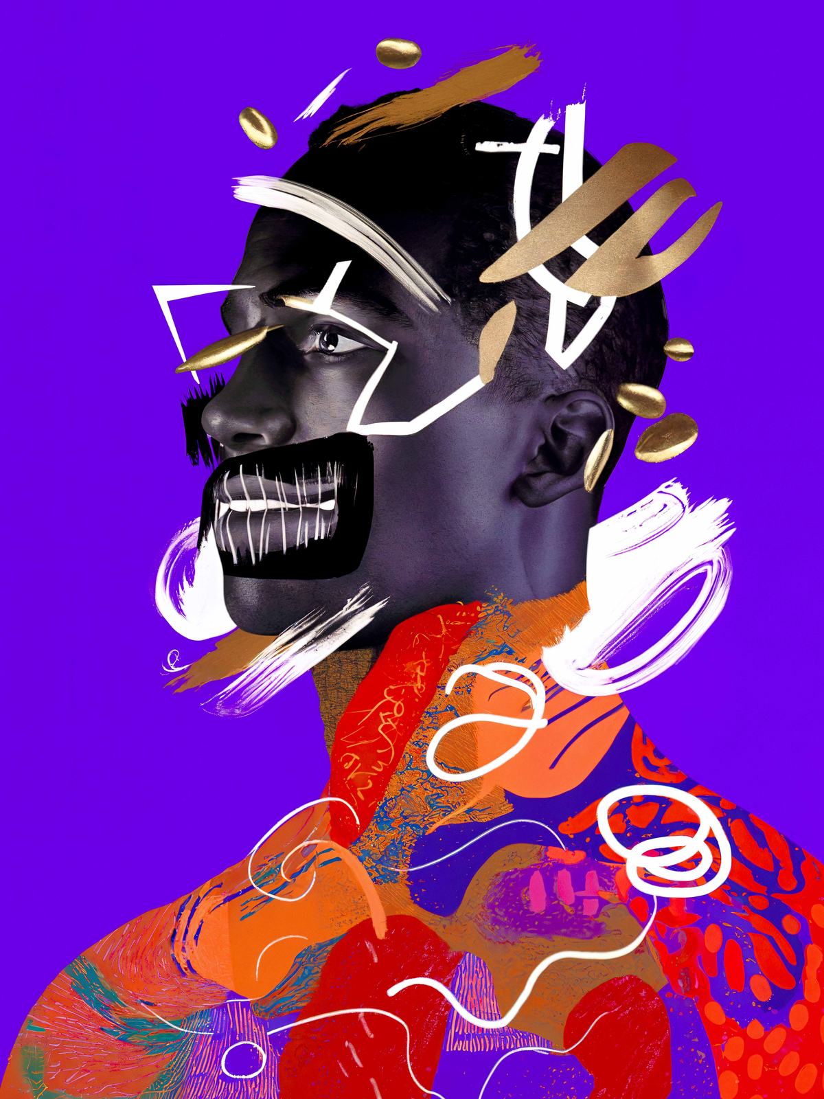 Poster - Abstrakt Expressionistisk Konst