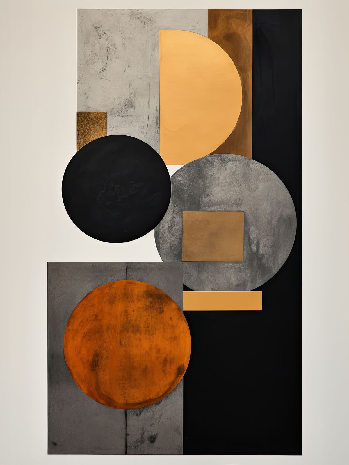 Poster - Geometrisk Abstrakt Konst