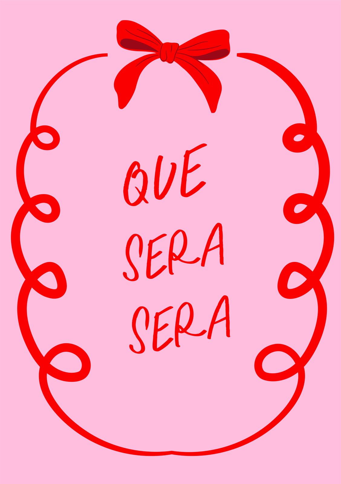 Affisch - Que Sera Sera