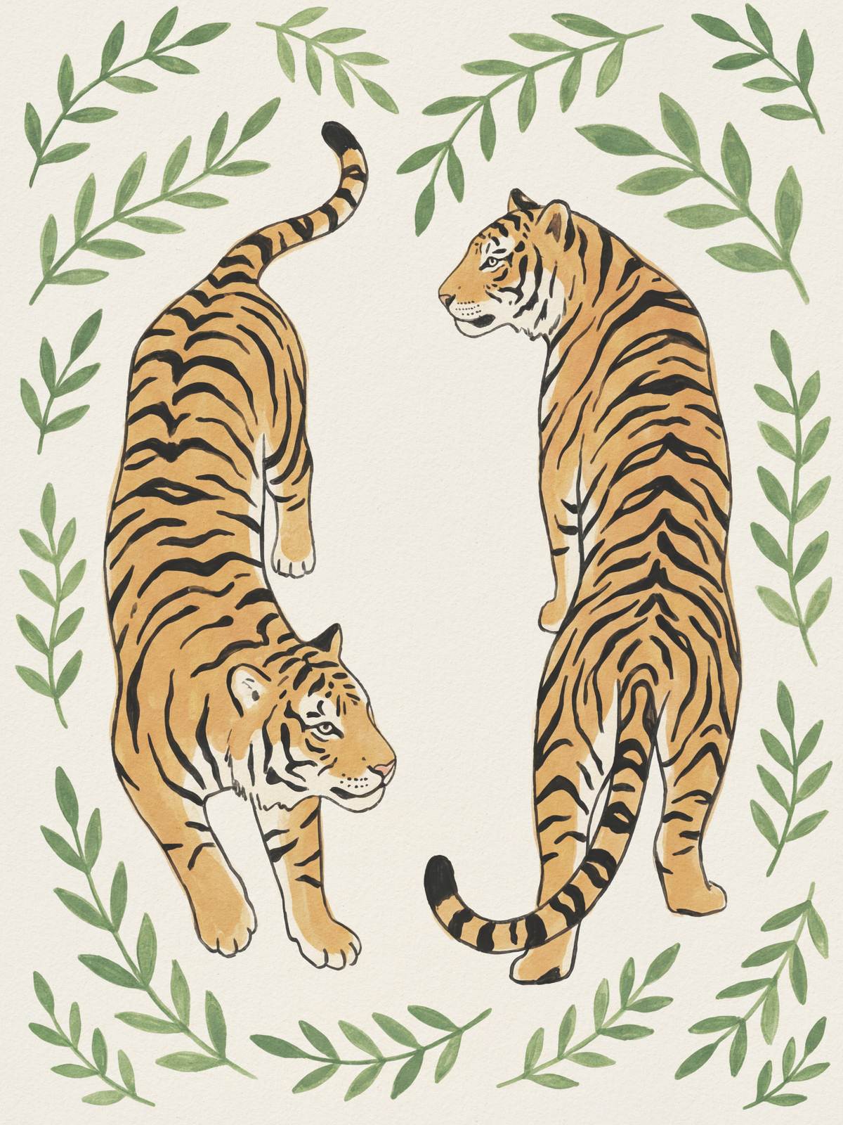 Poster - Tigerblad Design