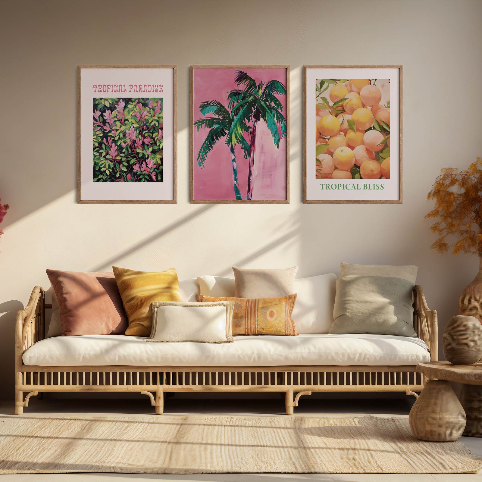Poster - Tropical Bliss Collection / Set av 3