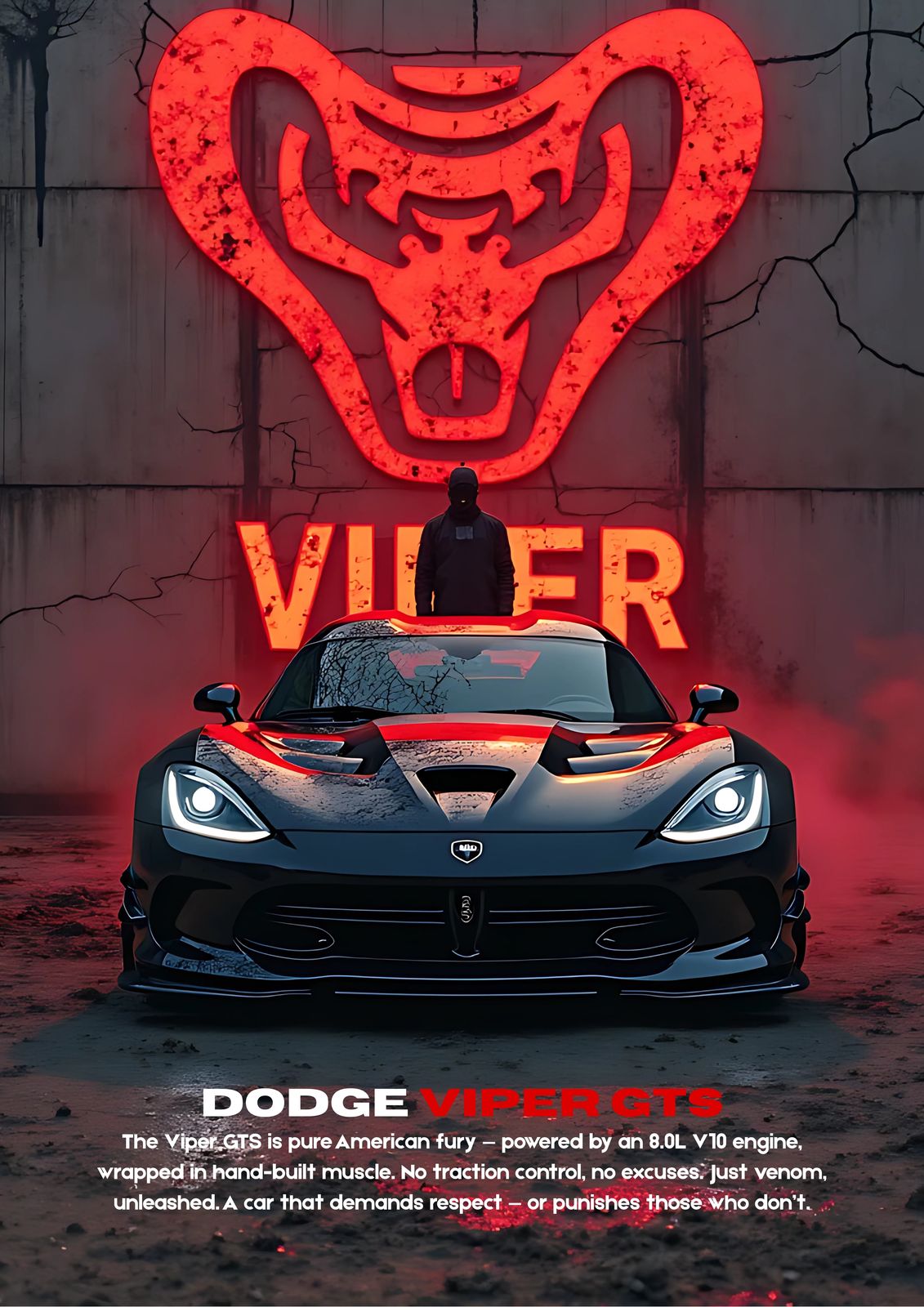 Poster - Dodge Viper GTS