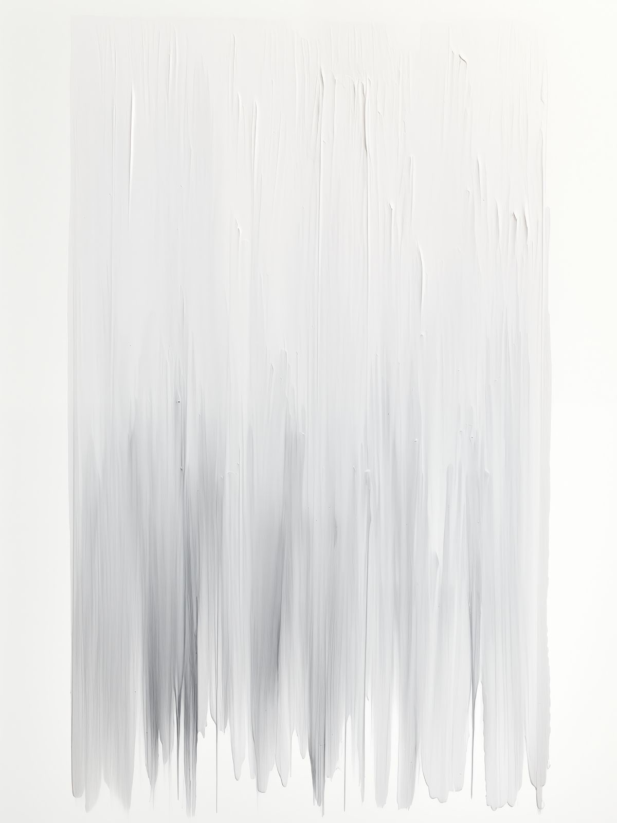 Poster - Abstrakta Monokroma Penseldrag