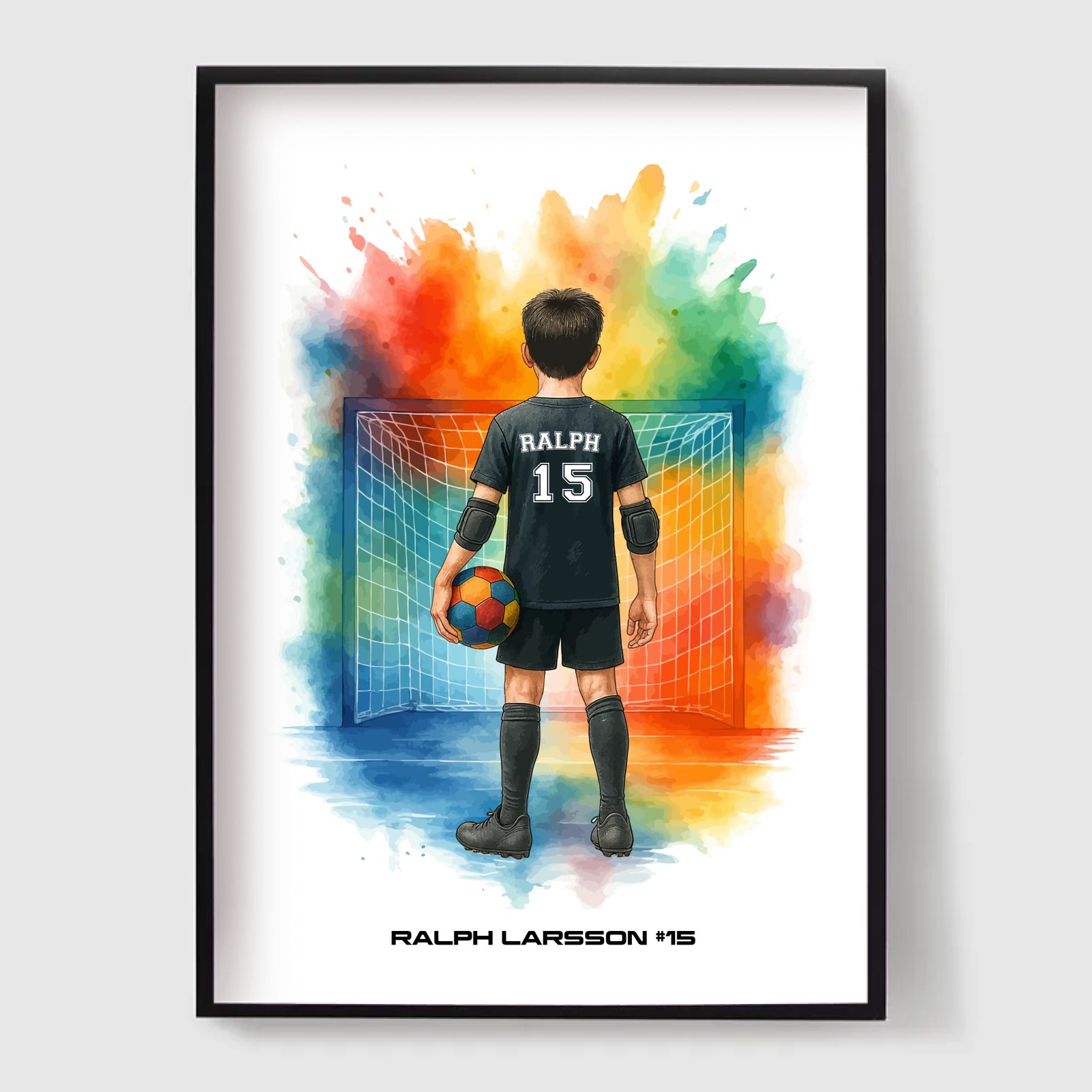 Personlig Poster - Unga Fotbollshjälten
