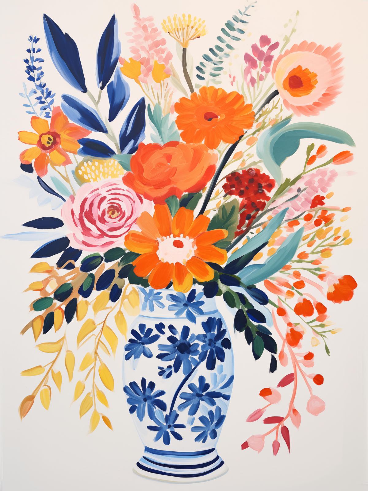 Poster - Blomvas Konst