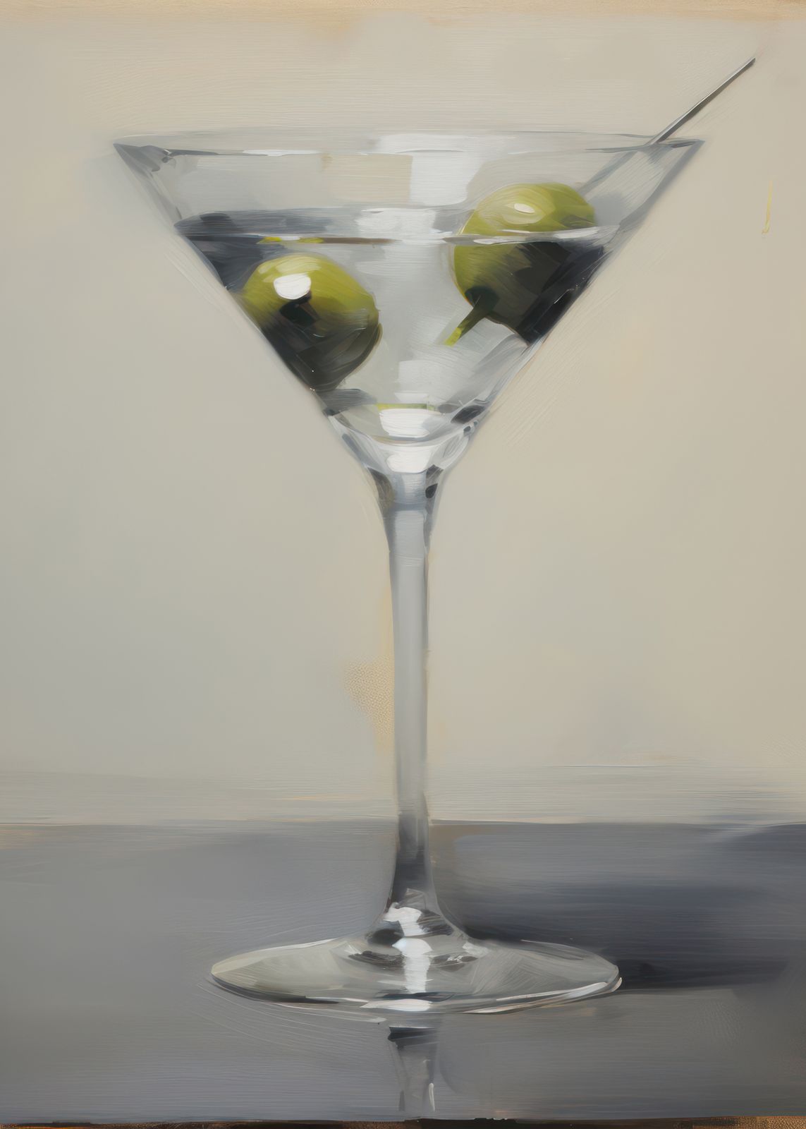 Poster - Martini Cocktail