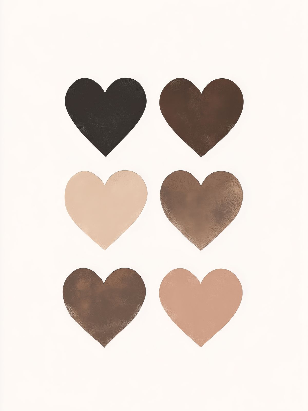 Poster - Hjärt Design Set of 3