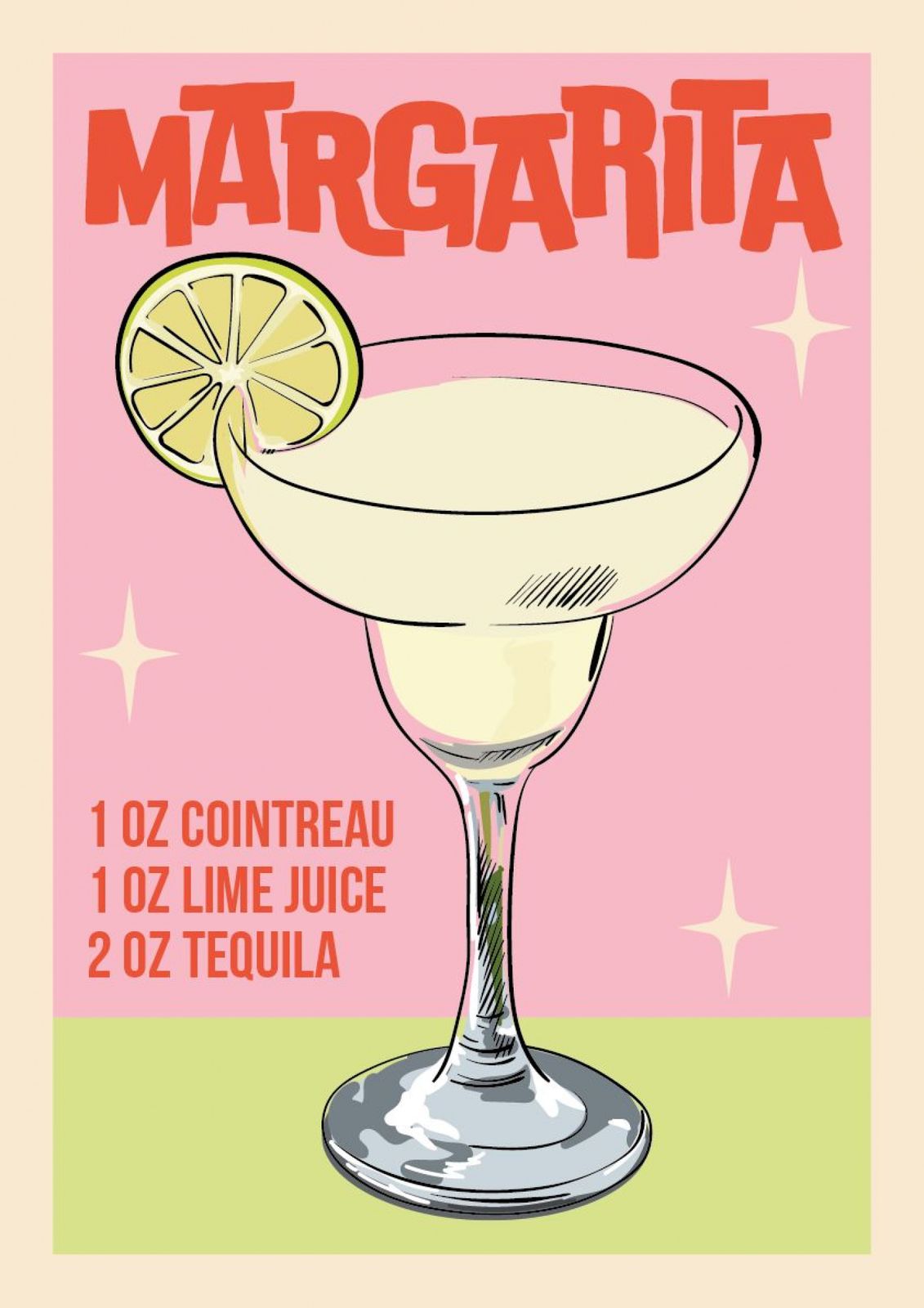 Poster - Margarita Cocktail