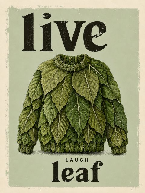 Poster - Bladsweater