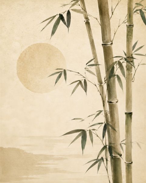 Poster - Lugn Bambu