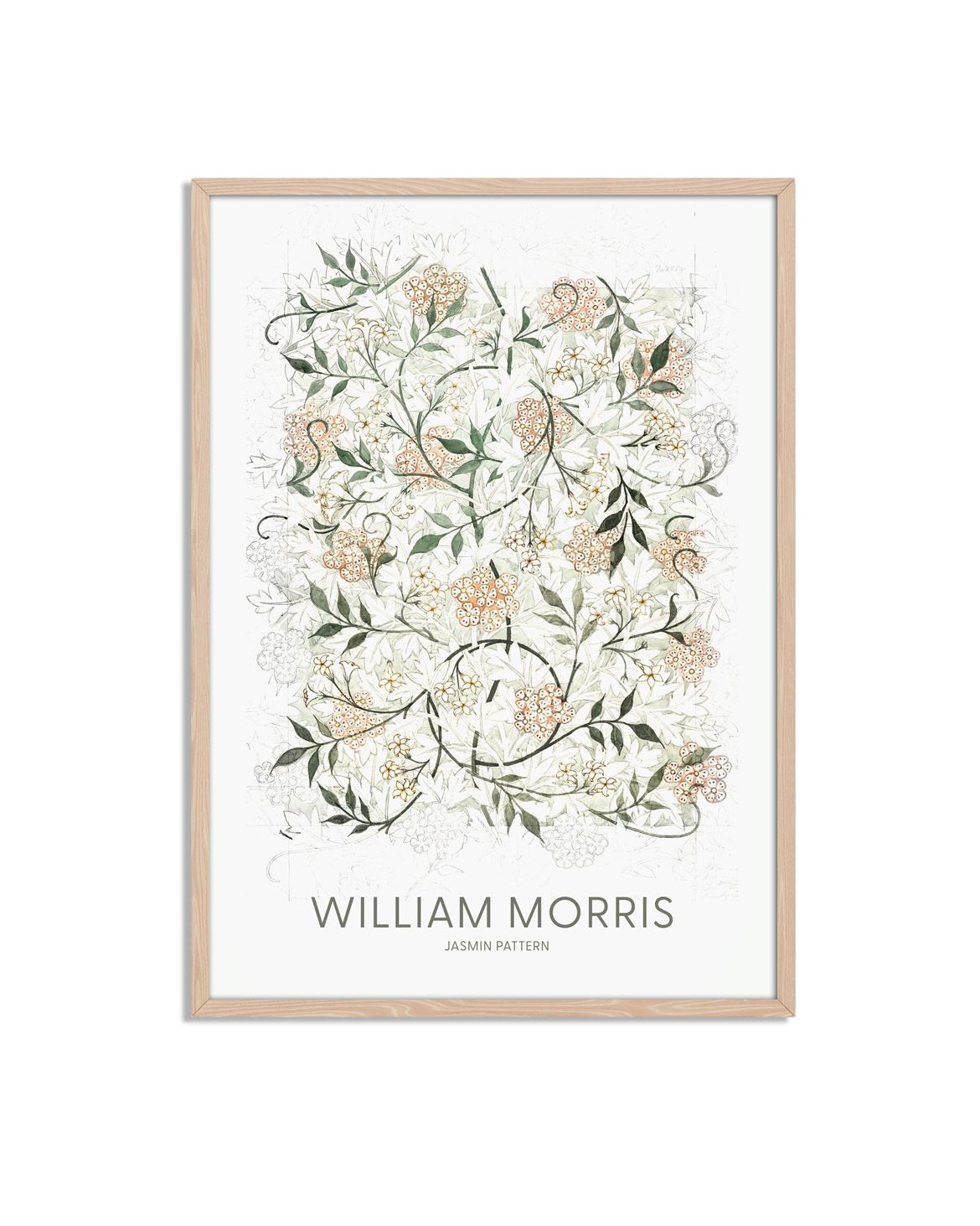 William Morris Jasminmönster Affisch