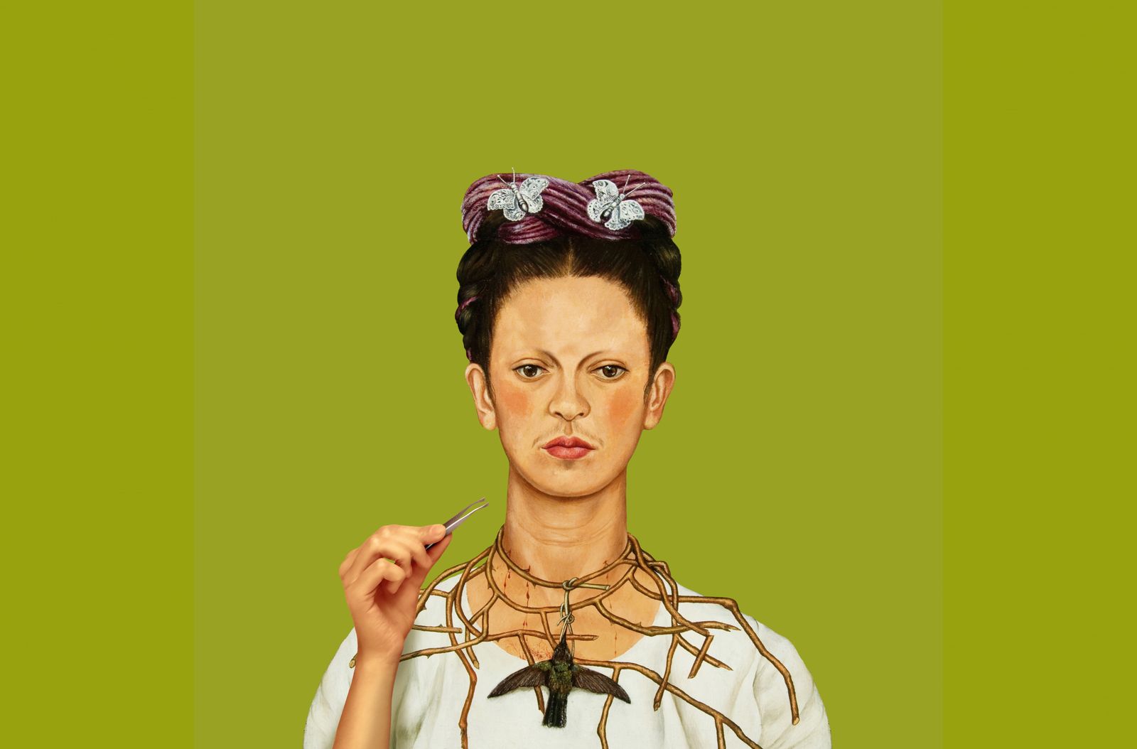 Poster - Frida Kahlo Porträtt