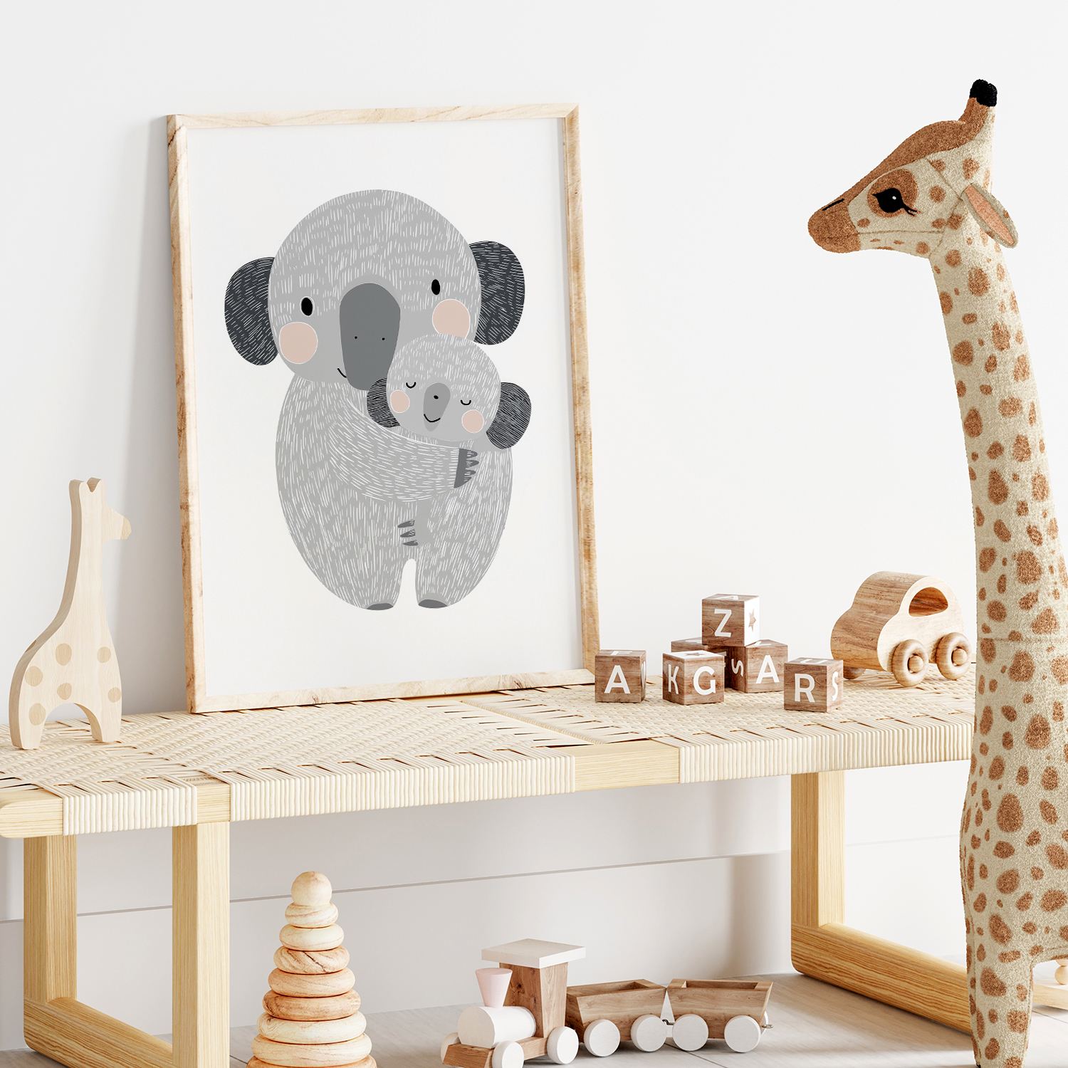 Poster - Koalafamilj
