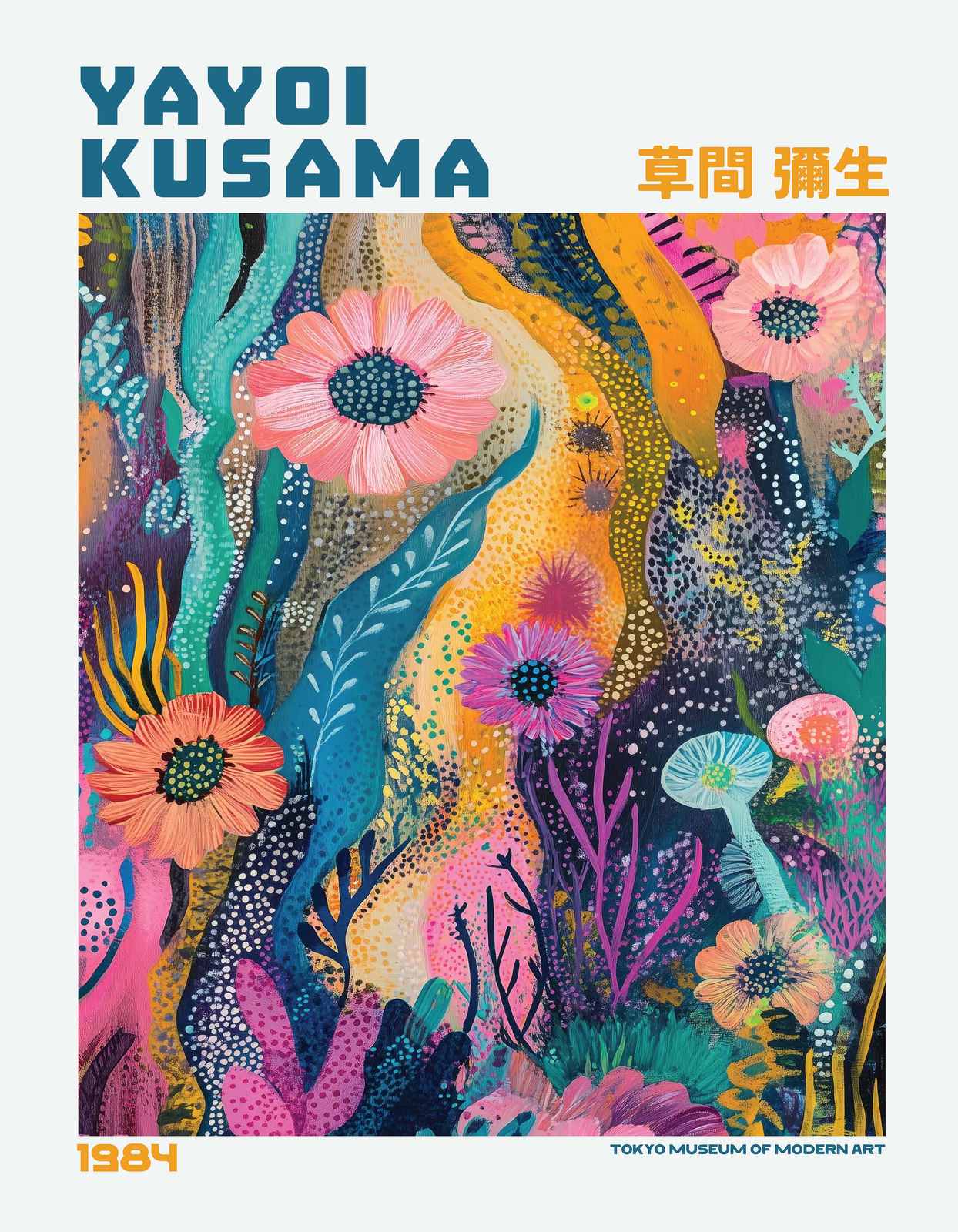 Poster - Yayoi Kusama Konst