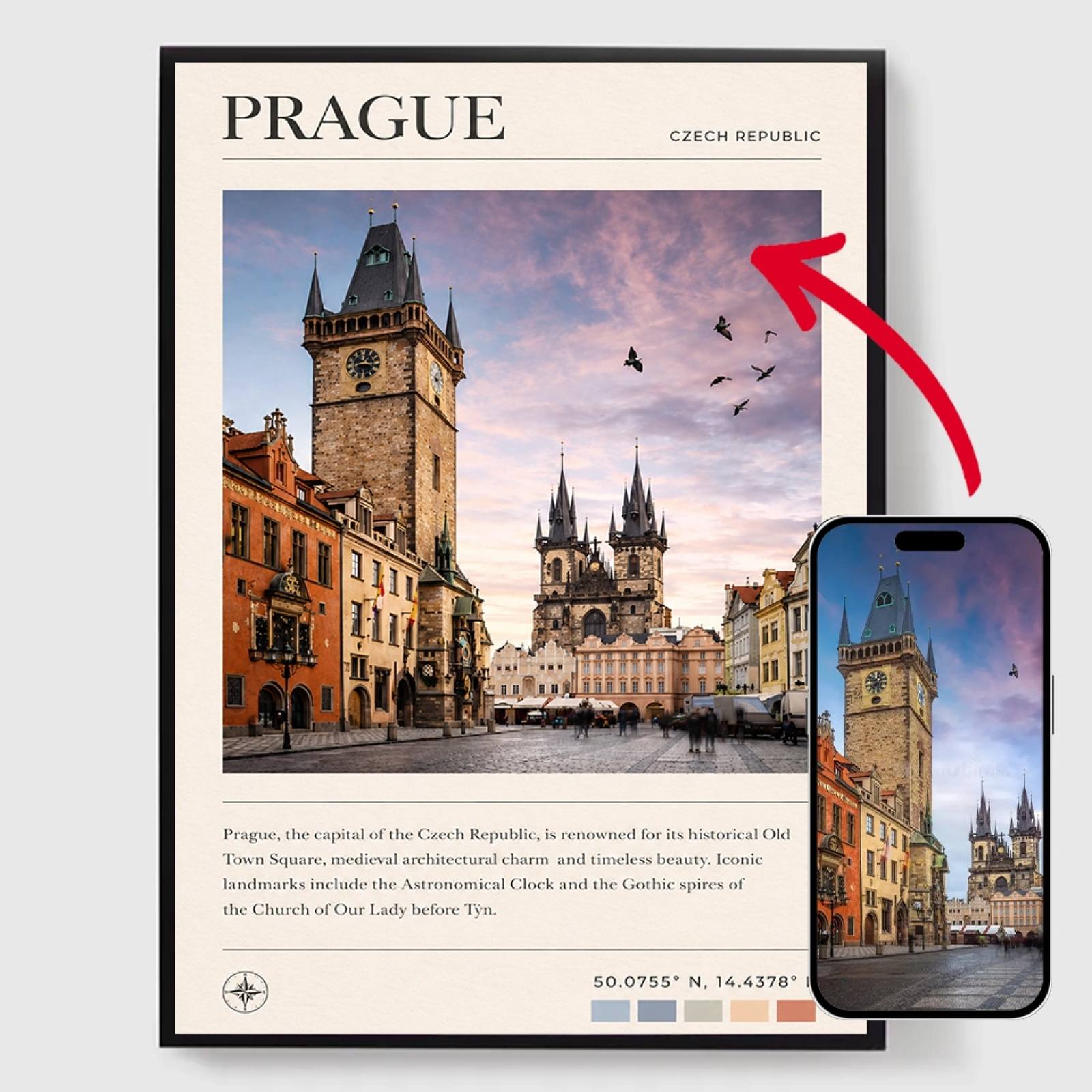 Personlig Poster - Resmål med Trivia - AI Poster