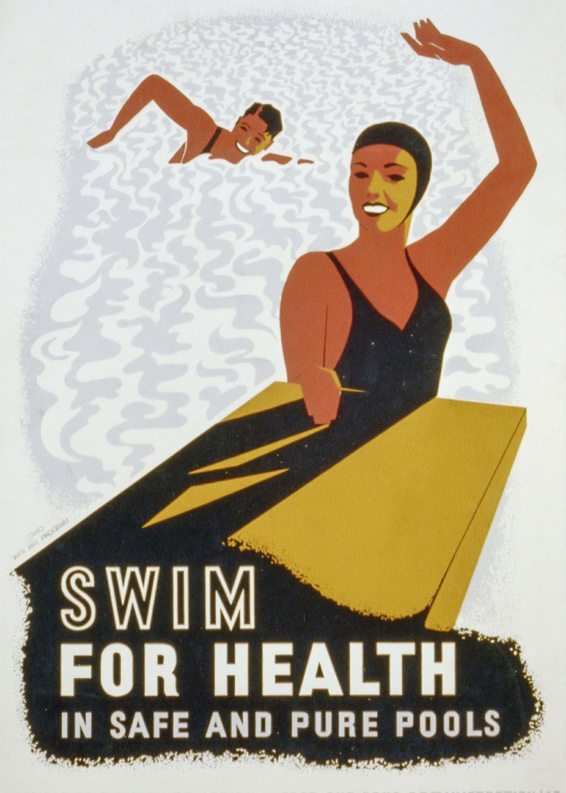 Poster - Simma för Hälsan