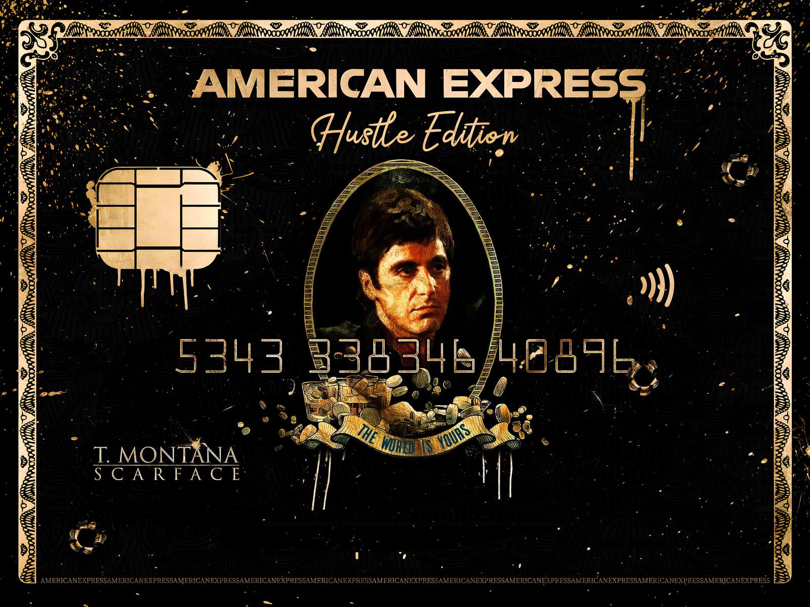 Affisch - Scarface Hustle Edition