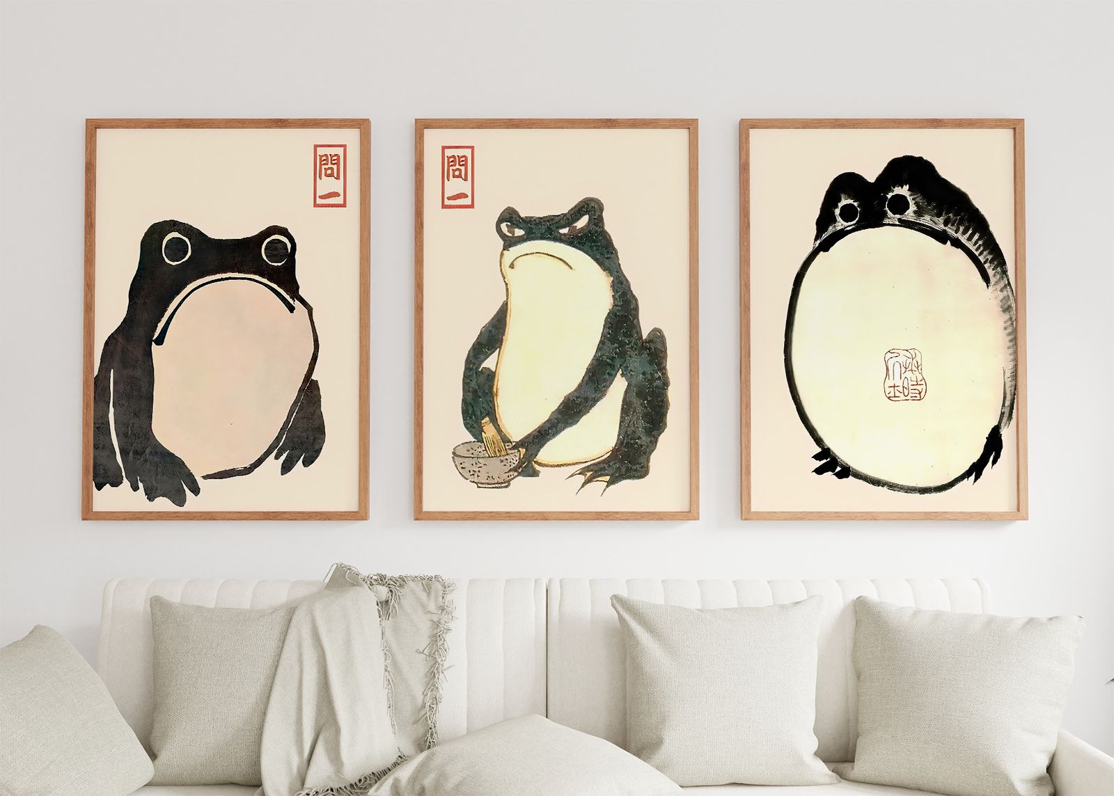 Poster - Grodkonstsamling / Set av 3