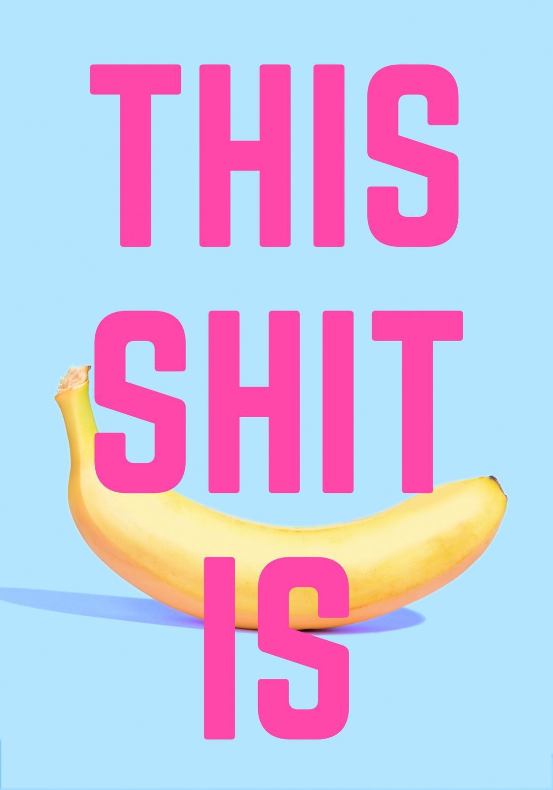 Affisch - Banan konst