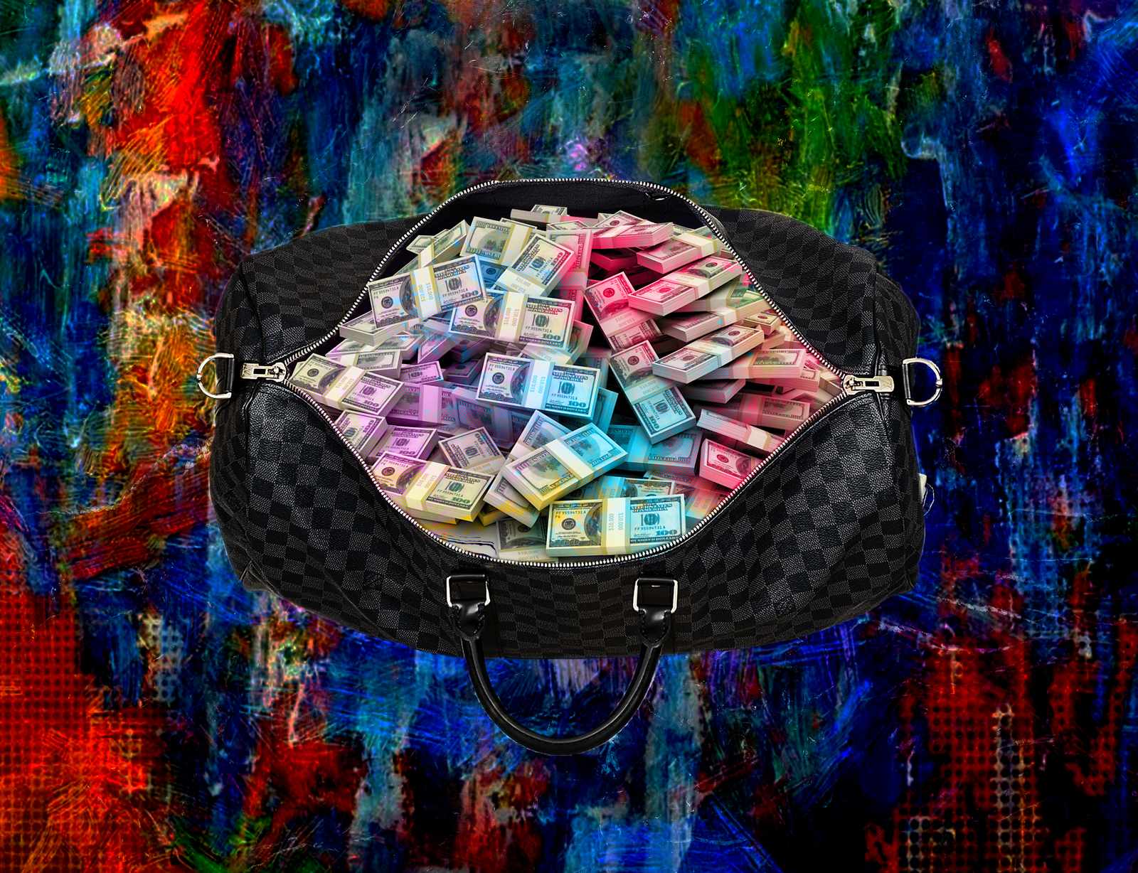 Poster - Abstrakt Pengakonst