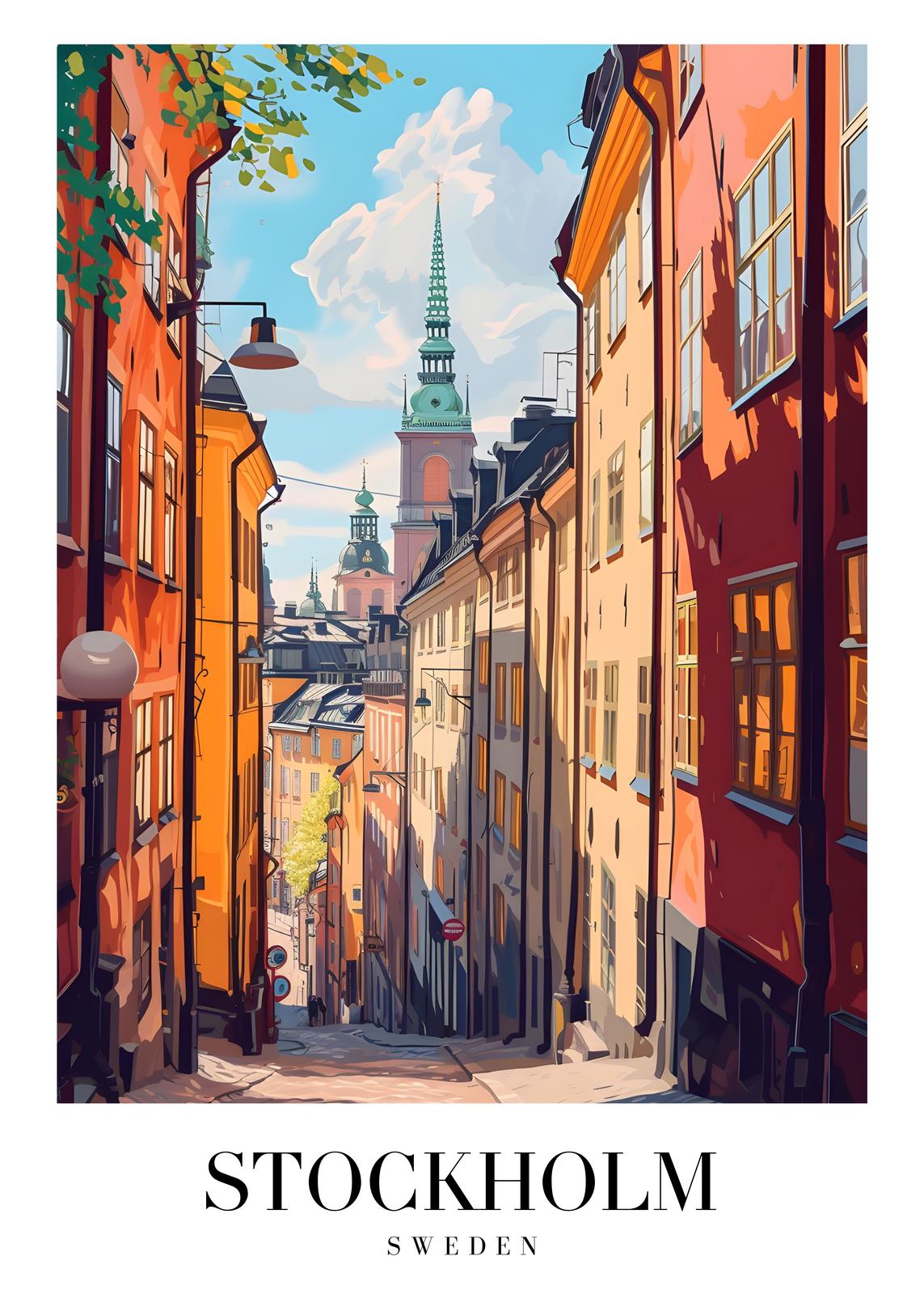 Poster - Stockholm Sverige