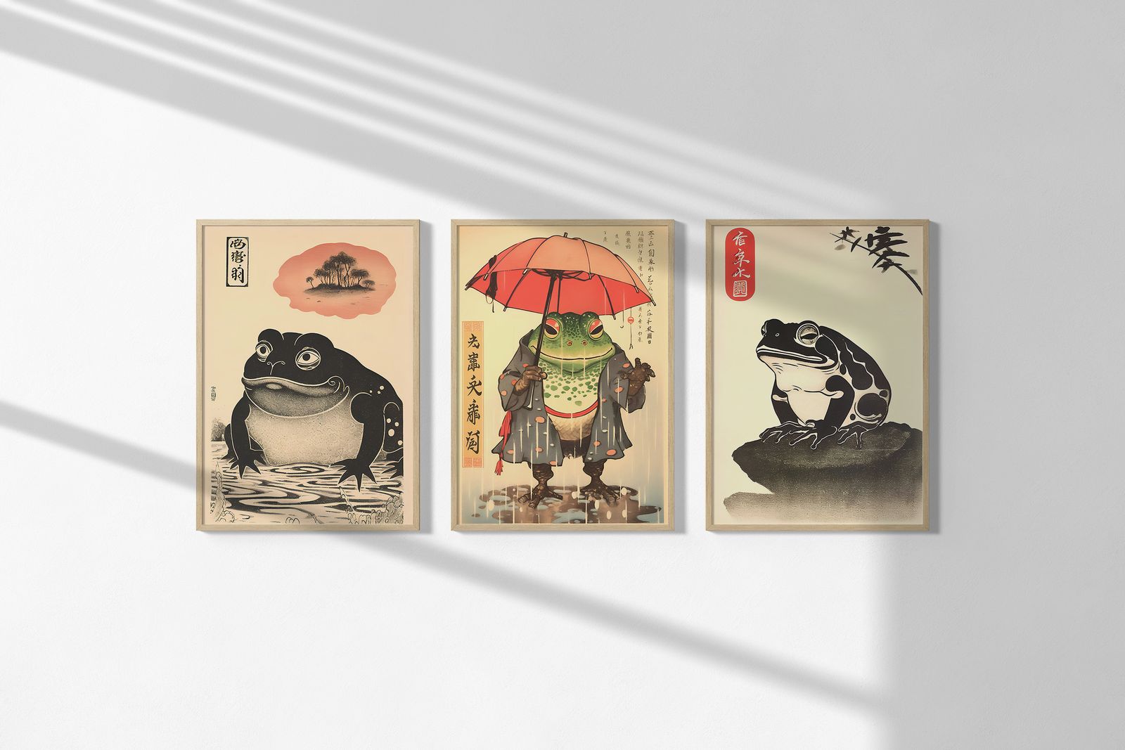 Poster - Grod Artsamling / Set om 3